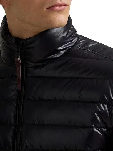 Polo Ralph Lauren Men's Glossy Quilted Down Zip-Up Jacket - Polo Black Glossy | Thumbnail 6 Polo Ralph Lauren Men's Glossy Quilted Down Zip-Up Jacket - Polo Black Glossy | Thumbnail 6