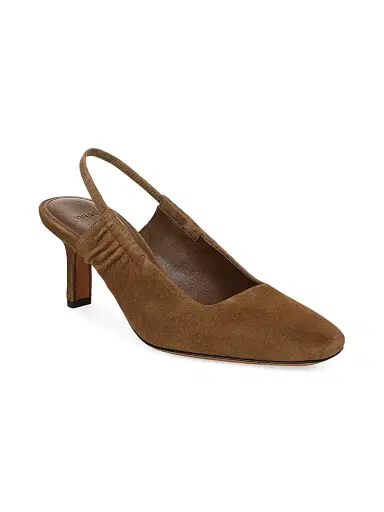 Vince Women's Venice 65MM Suede Slingback Pumps | Thumbnail 2 Vince Women's Venice 65MM Suede Slingback Pumps | Thumbnail 2