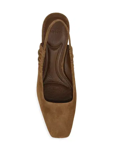 Vince Women's Venice 65MM Suede Slingback Pumps | Thumbnail 4 Vince Women's Venice 65MM Suede Slingback Pumps | Thumbnail 4