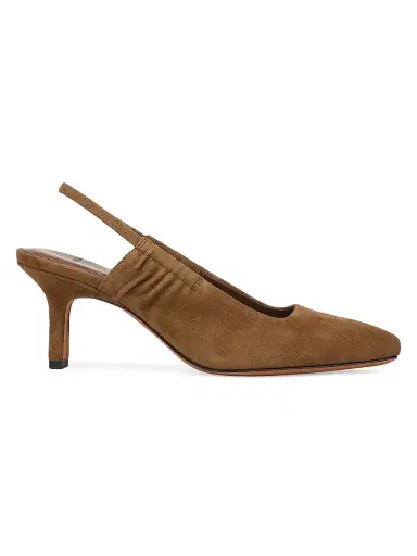 Vince Women's Venice 65MM Suede Slingback Pumps | Thumbnail 1 Vince Women's Venice 65MM Suede Slingback Pumps | Thumbnail 1