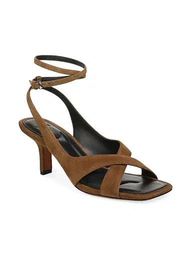 Vince Women's 65MM Lola Suede Strappy Sandals | Thumbnail 2 Vince Women's 65MM Lola Suede Strappy Sandals | Thumbnail 2