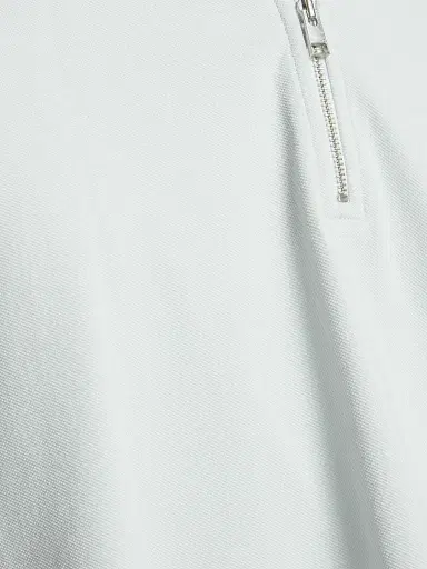 Frame Men's Pique Half-Zip Polo Shirt - Pale Blue - Size XXL | Thumbnail 7 Frame Men's Pique Half-Zip Polo Shirt - Pale Blue - Size XXL | Thumbnail 7