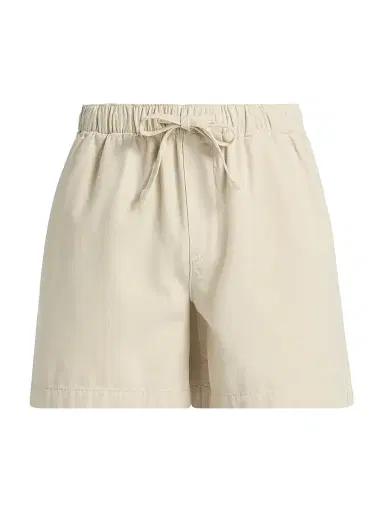 FRAME Men's Cotton Canvas Drawstring Shorts - Off White | Thumbnail 1 FRAME Men's Cotton Canvas Drawstring Shorts - Off White | Thumbnail 1
