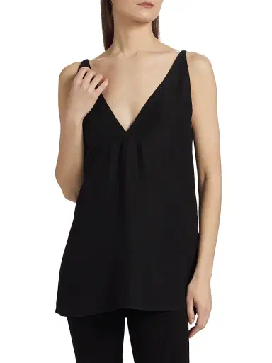 Proenza Schouler Women's Mitchell V-Neck Top | Thumbnail 3 Proenza Schouler Women's Mitchell V-Neck Top | Thumbnail 3