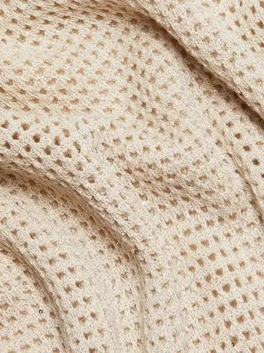 Kobi Halperin Women's Beck Lofted Crewneck Sweater - Natural | Thumbnail 7 Kobi Halperin Women's Beck Lofted Crewneck Sweater - Natural | Thumbnail 7