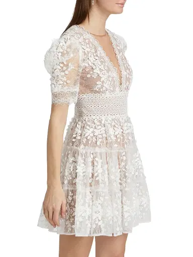 Bronx and Banco Women's Megan Lace Minidress - White | Thumbnail 4 Bronx and Banco Women's Megan Lace Minidress - White | Thumbnail 4