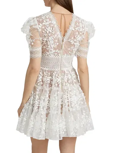 Bronx and Banco Women's Megan Lace Minidress - White | Thumbnail 5 Bronx and Banco Women's Megan Lace Minidress - White | Thumbnail 5