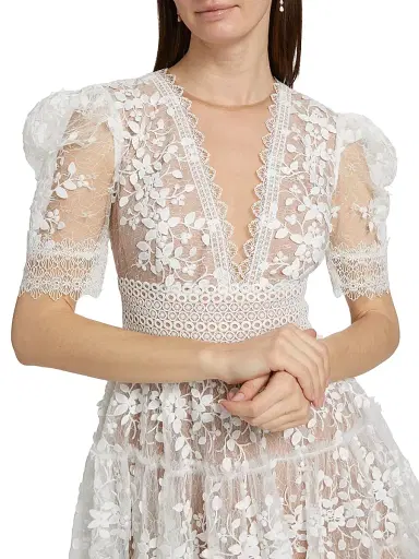 Bronx and Banco Women's Megan Lace Minidress - White | Thumbnail 6 Bronx and Banco Women's Megan Lace Minidress - White | Thumbnail 6