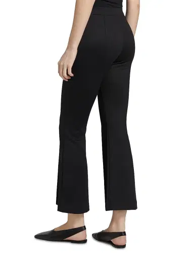 Rosetta Getty Women's Pin-Tucked Flare Crop Pull-On Pants | Thumbnail 5 Rosetta Getty Women's Pin-Tucked Flare Crop Pull-On Pants | Thumbnail 5