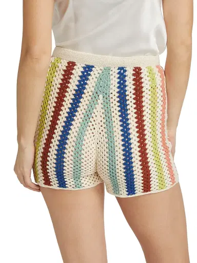 ESCVDO Women's Camino Plaza Crochet Shorts | Thumbnail 5 ESCVDO Women's Camino Plaza Crochet Shorts | Thumbnail 5
