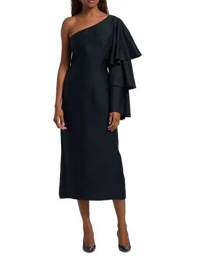 Rosie Assoulin Women's Bidi Bidi Bom Bom Cocktail Dress | Thumbnail 3 Rosie Assoulin Women's Bidi Bidi Bom Bom Cocktail Dress | Thumbnail 3