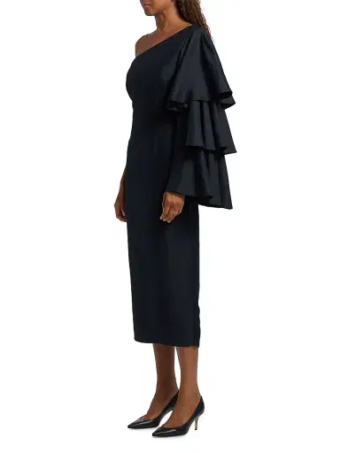 Rosie Assoulin Women's Bidi Bidi Bom Bom Cocktail Dress | Thumbnail 4 Rosie Assoulin Women's Bidi Bidi Bom Bom Cocktail Dress | Thumbnail 4