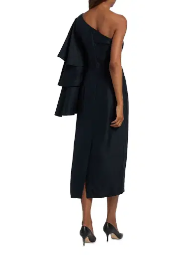 Rosie Assoulin Women's Bidi Bidi Bom Bom Cocktail Dress | Thumbnail 5 Rosie Assoulin Women's Bidi Bidi Bom Bom Cocktail Dress | Thumbnail 5