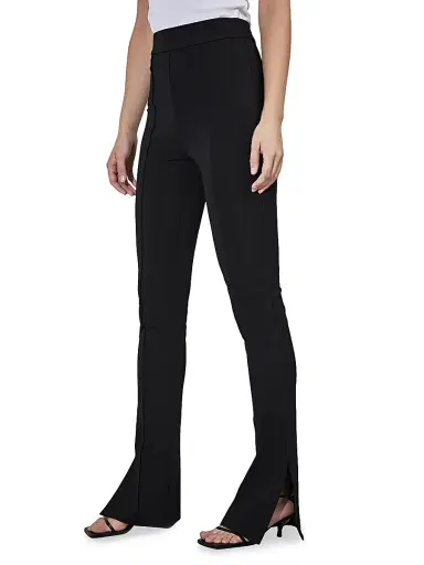 Et Ochs Women's Isaiah Slit Flare Pants - Black | Thumbnail 4 Et Ochs Women's Isaiah Slit Flare Pants - Black | Thumbnail 4