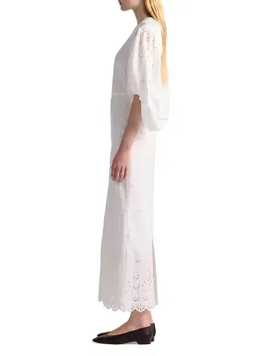 Altuzarra Women's Danielle Eyelet Puff-Sleeve Cocktail Dress | Thumbnail 2 Altuzarra Women's Danielle Eyelet Puff-Sleeve Cocktail Dress | Thumbnail 2
