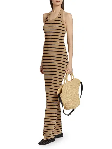 Proenza Schouler Women's Meryl Halterneck Maxi Dress | Thumbnail 2 Proenza Schouler Women's Meryl Halterneck Maxi Dress | Thumbnail 2