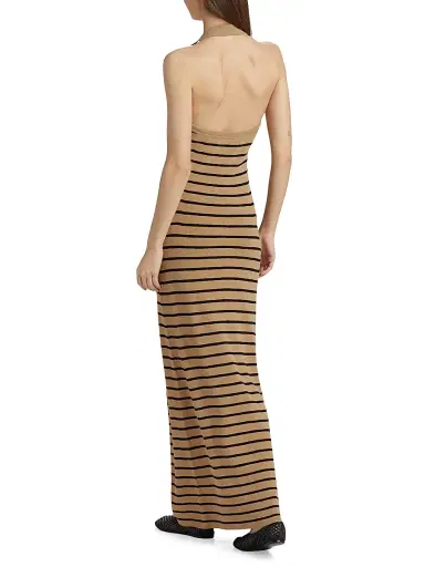Proenza Schouler Women's Meryl Halterneck Maxi Dress | Thumbnail 5 Proenza Schouler Women's Meryl Halterneck Maxi Dress | Thumbnail 5