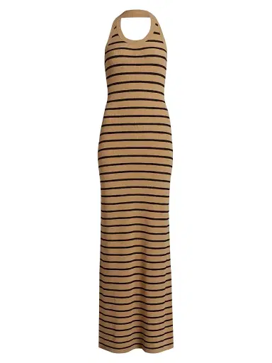 Proenza Schouler Women's Meryl Halterneck Maxi Dress | Thumbnail 1 Proenza Schouler Women's Meryl Halterneck Maxi Dress | Thumbnail 1