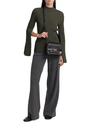 Proenza Schouler Women's Abigail Viscose Ribbed Top | Thumbnail 2 Proenza Schouler Women's Abigail Viscose Ribbed Top | Thumbnail 2
