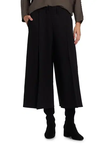 Issey Miyake Women's Campagne Wide-Leg Pants - Black | Thumbnail 3 Issey Miyake Women's Campagne Wide-Leg Pants - Black | Thumbnail 3