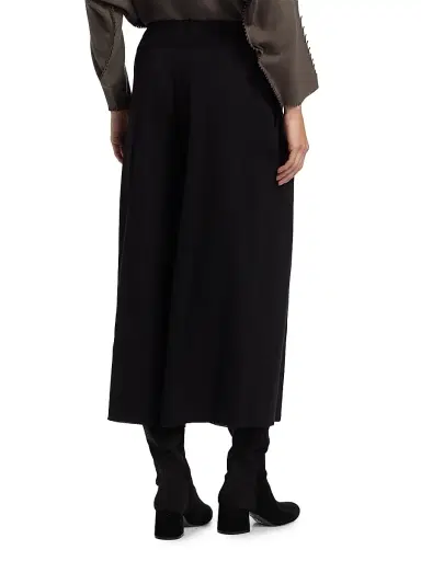 Issey Miyake Women's Campagne Wide-Leg Pants - Black | Thumbnail 5 Issey Miyake Women's Campagne Wide-Leg Pants - Black | Thumbnail 5