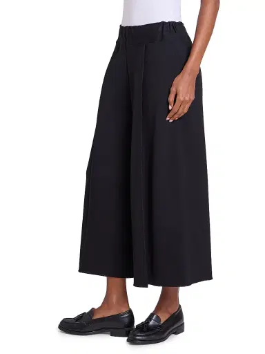 Issey Miyake Women's Campagne Wide-Leg Pants - Black | Thumbnail 4 Issey Miyake Women's Campagne Wide-Leg Pants - Black | Thumbnail 4