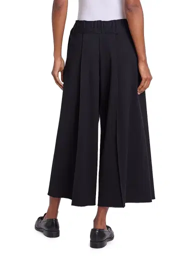 Issey Miyake Women's Campagne Wide-Leg Pants - Black | Thumbnail 5 Issey Miyake Women's Campagne Wide-Leg Pants - Black | Thumbnail 5