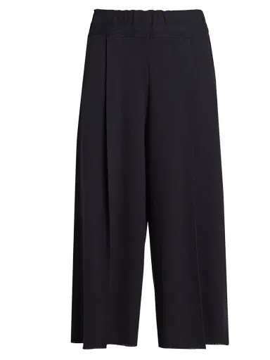 Issey Miyake Women's Campagne Wide-Leg Pants - Black | Thumbnail 1 Issey Miyake Women's Campagne Wide-Leg Pants - Black | Thumbnail 1