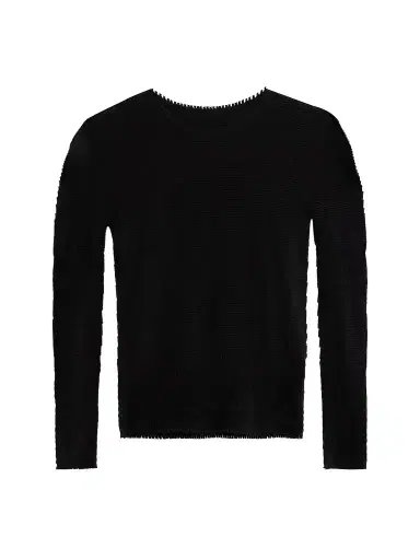 Issey Miyake Women's Crochet Top - Black - Size XS | Thumbnail 1 Issey Miyake Women's Crochet Top - Black - Size XS | Thumbnail 1
