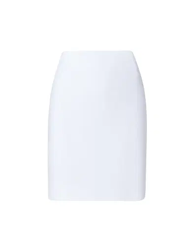 Akris punto Women's Jersey Mini Skirt - Cream | Thumbnail 1 Akris punto Women's Jersey Mini Skirt - Cream | Thumbnail 1