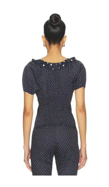 WeWoreWhat Ruffle Button Up Top | Thumbnail 3 WeWoreWhat Ruffle Button Up Top | Thumbnail 3