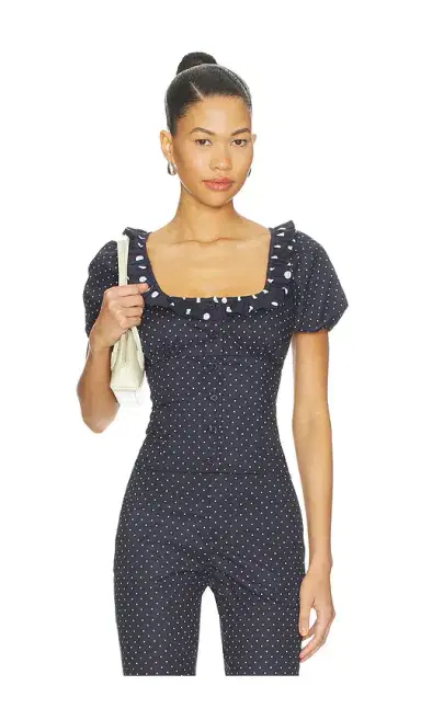 WeWoreWhat Ruffle Button Up Top | Thumbnail 1 WeWoreWhat Ruffle Button Up Top | Thumbnail 1