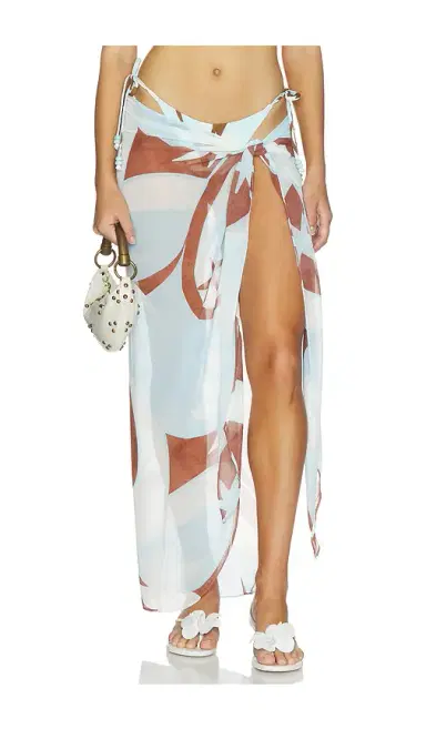 SEVEN WONDERS Xyla Front Tie Maxi Skirt | Thumbnail 1 SEVEN WONDERS Xyla Front Tie Maxi Skirt | Thumbnail 1