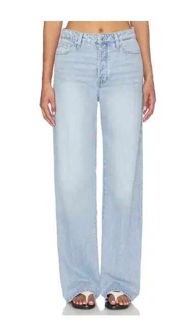 GOOD AMERICAN Weightless High Wide Jeans | Thumbnail 1 GOOD AMERICAN Weightless High Wide Jeans | Thumbnail 1