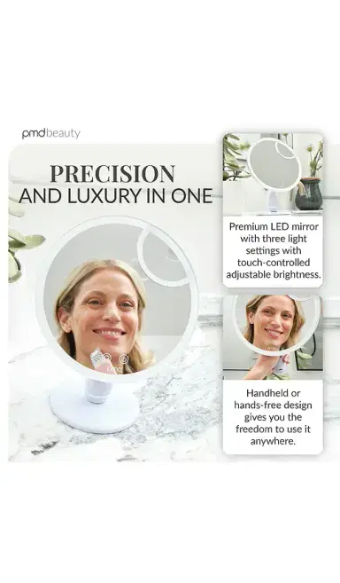 PMD Beauty Reflect Pro LED Vanity Mirror | Thumbnail 3 PMD Beauty Reflect Pro LED Vanity Mirror | Thumbnail 3