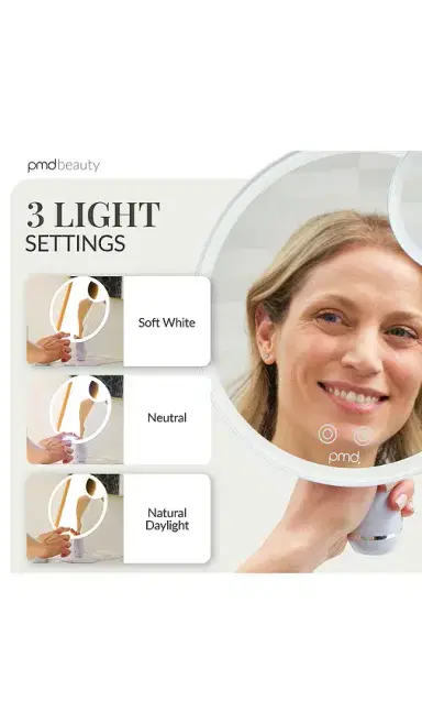 PMD Beauty Reflect Pro LED Vanity Mirror | Thumbnail 4 PMD Beauty Reflect Pro LED Vanity Mirror | Thumbnail 4
