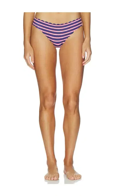 PQ X Alice + Olivia Reversible Scallop Teeny Bikini Bottom | Thumbnail 1 PQ X Alice + Olivia Reversible Scallop Teeny Bikini Bottom | Thumbnail 1