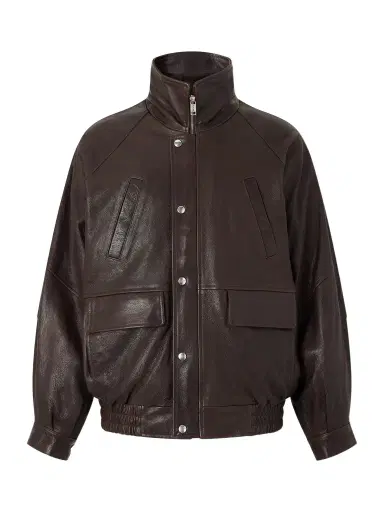 Enfants Riches Déprimés Prince Phillip’s Childhood Panelled Full-Grain Leather Jacket - Men | Thumbnail 1 Enfants Riches Déprimés Prince Phillip’s Childhood Panelled Full-Grain Leather Jacket - Men | Thumbnail 1
