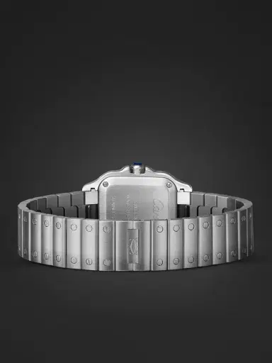 Cartier Santos de Small Stainless Steel Interchangeable Watch, Ref. WSSA0082 - Men | Thumbnail 6 Cartier Santos de Small Stainless Steel Interchangeable Watch, Ref. WSSA0082 - Men | Thumbnail 6
