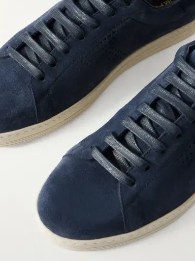 Tom Ford Warwick Perforated Suede Sneakers - Men | Thumbnail 5 Tom Ford Warwick Perforated Suede Sneakers - Men | Thumbnail 5