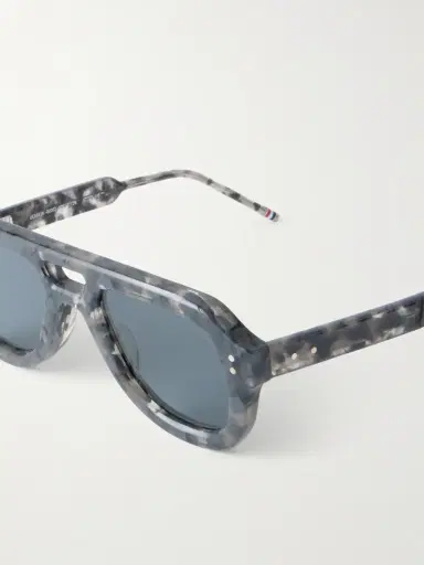 Thom Browne Aviator-Style Tortoiseshell Acetate Sunglasses - Men | Thumbnail 3 Thom Browne Aviator-Style Tortoiseshell Acetate Sunglasses - Men | Thumbnail 3