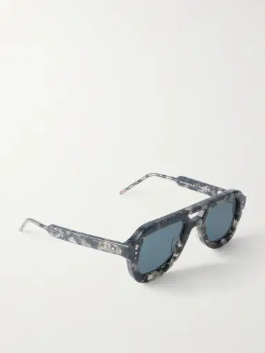 Thom Browne Aviator-Style Tortoiseshell Acetate Sunglasses - Men | Thumbnail 4 Thom Browne Aviator-Style Tortoiseshell Acetate Sunglasses - Men | Thumbnail 4