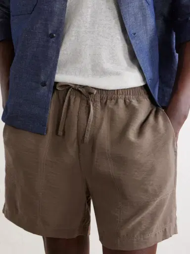 NN07 Ryder 5971 Straight-Leg TENCEL™Lyocell -Blend Drawstring Shorts - Men | Thumbnail 5 NN07 Ryder 5971 Straight-Leg TENCEL™Lyocell -Blend Drawstring Shorts - Men | Thumbnail 5