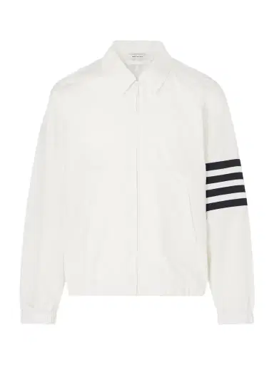 Thom Browne Striped Ripstop Track Jacket - Men | Thumbnail 1 Thom Browne Striped Ripstop Track Jacket - Men | Thumbnail 1