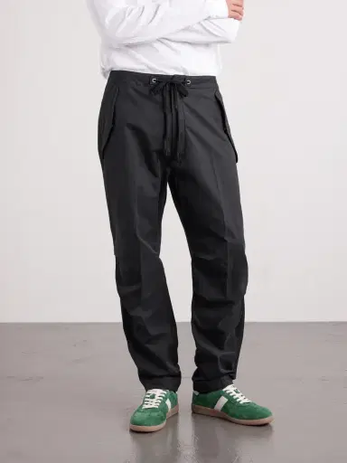 Tom Ford Straight-Leg Cotton-Twill Drawstring Trousers - Men | Thumbnail 3 Tom Ford Straight-Leg Cotton-Twill Drawstring Trousers - Men | Thumbnail 3