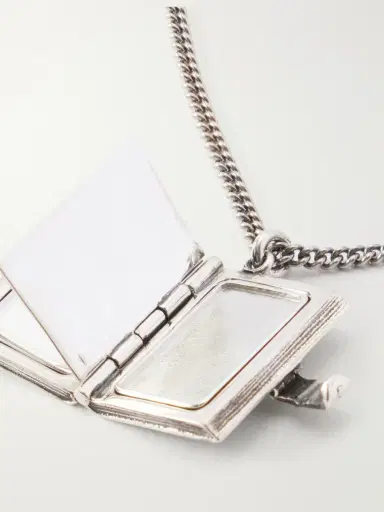 Enfants Riches Déprimés Book Sterling Silver Necklace - Men | Thumbnail 5 Enfants Riches Déprimés Book Sterling Silver Necklace - Men | Thumbnail 5