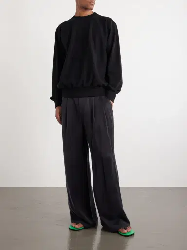 Auralee Cotton-Jersey Sweatshirt - Men | Thumbnail 2 Auralee Cotton-Jersey Sweatshirt - Men | Thumbnail 2