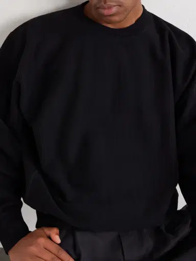 Auralee Cotton-Jersey Sweatshirt - Men | Thumbnail 5 Auralee Cotton-Jersey Sweatshirt - Men | Thumbnail 5