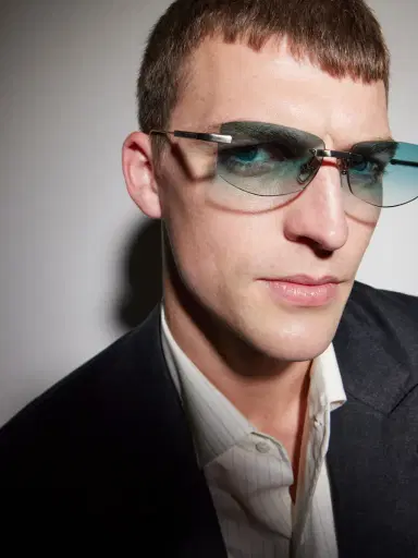 DITA Trysim.75 Square-Frame Gold and Silver-Tone Titanium Sunglasses - Men | Thumbnail 2 DITA Trysim.75 Square-Frame Gold and Silver-Tone Titanium Sunglasses - Men | Thumbnail 2