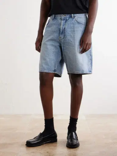 NN07 Otis 1882 Straight-Leg Organic Denim Shorts - Men | Thumbnail 3 NN07 Otis 1882 Straight-Leg Organic Denim Shorts - Men | Thumbnail 3